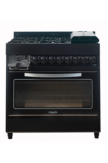 Cocina Cheff Glass Black